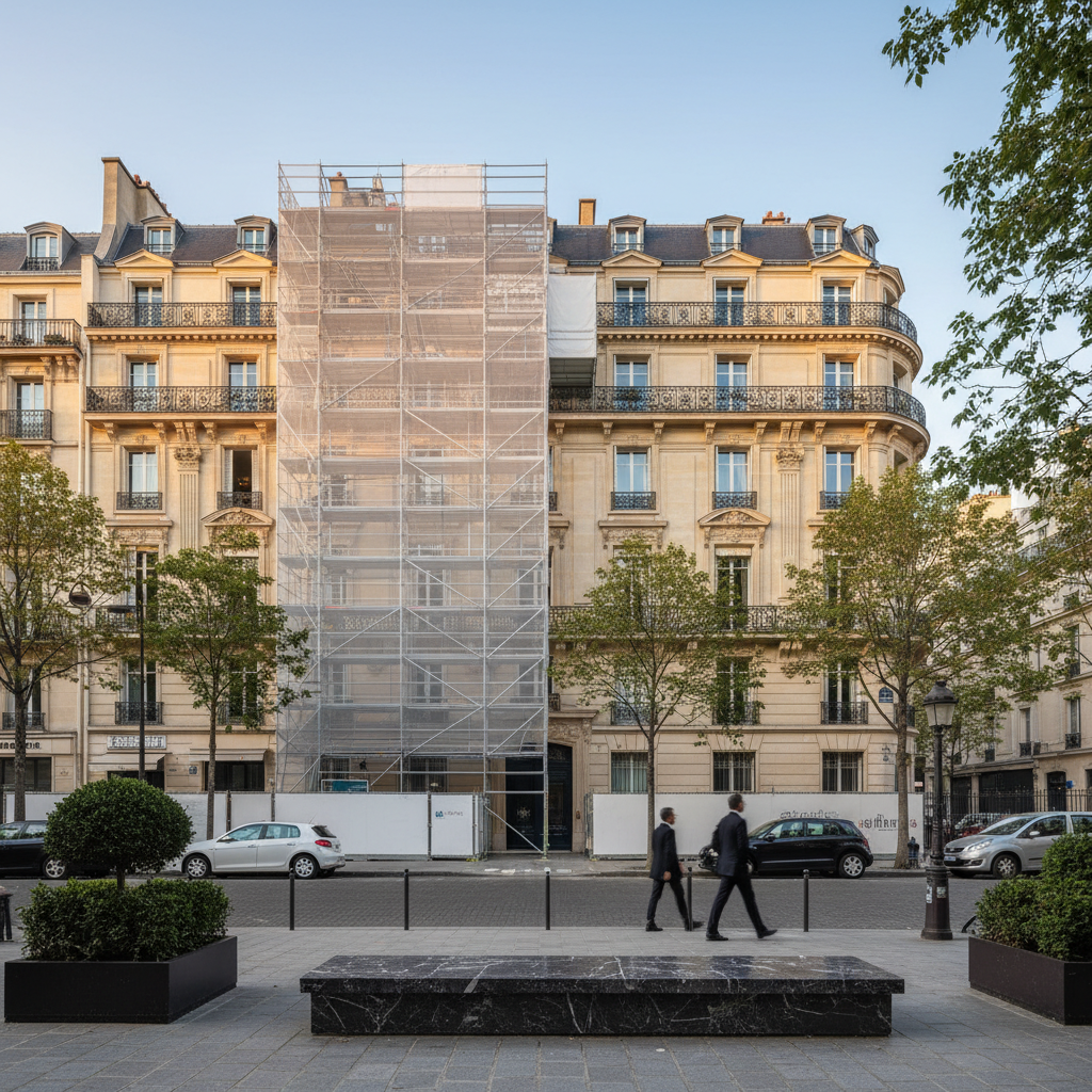 Audit pré-promesse d'un immeuble haussmannien Paris 16e